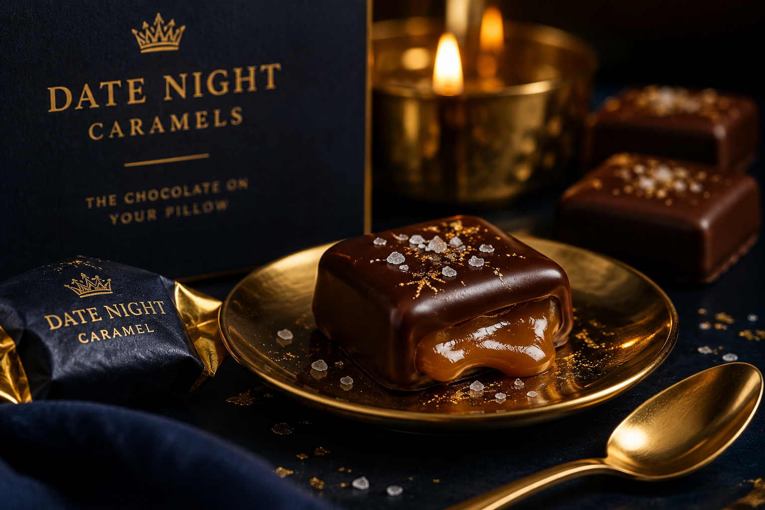 Whole Medjool · Dark Chocolate · Sea Salt
